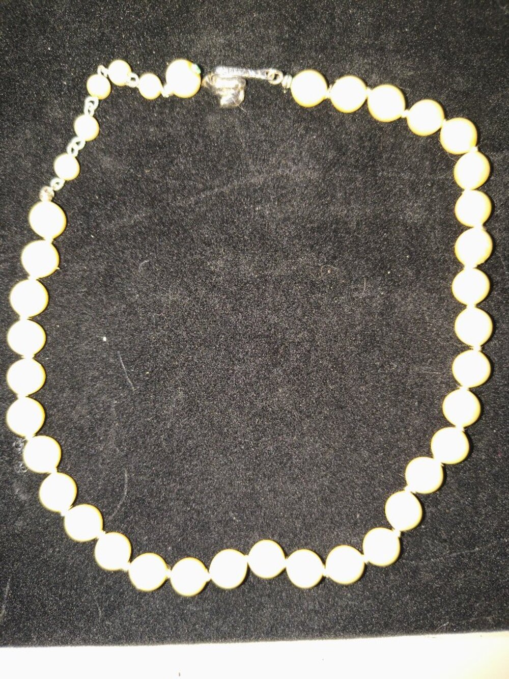 Vintage Vendôme Faux Pearl Necklace – Signed Mid‑Century 1950s/60s Strand